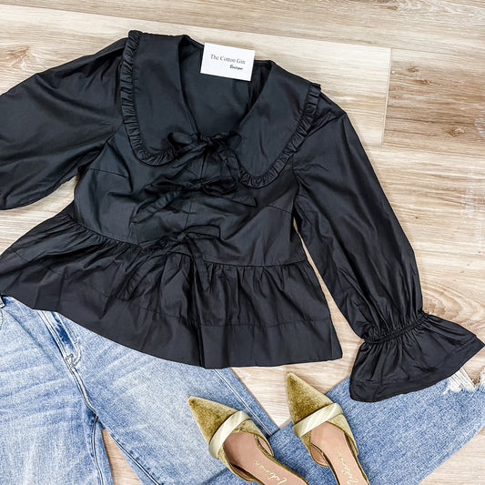 Emi Peplum Blouse