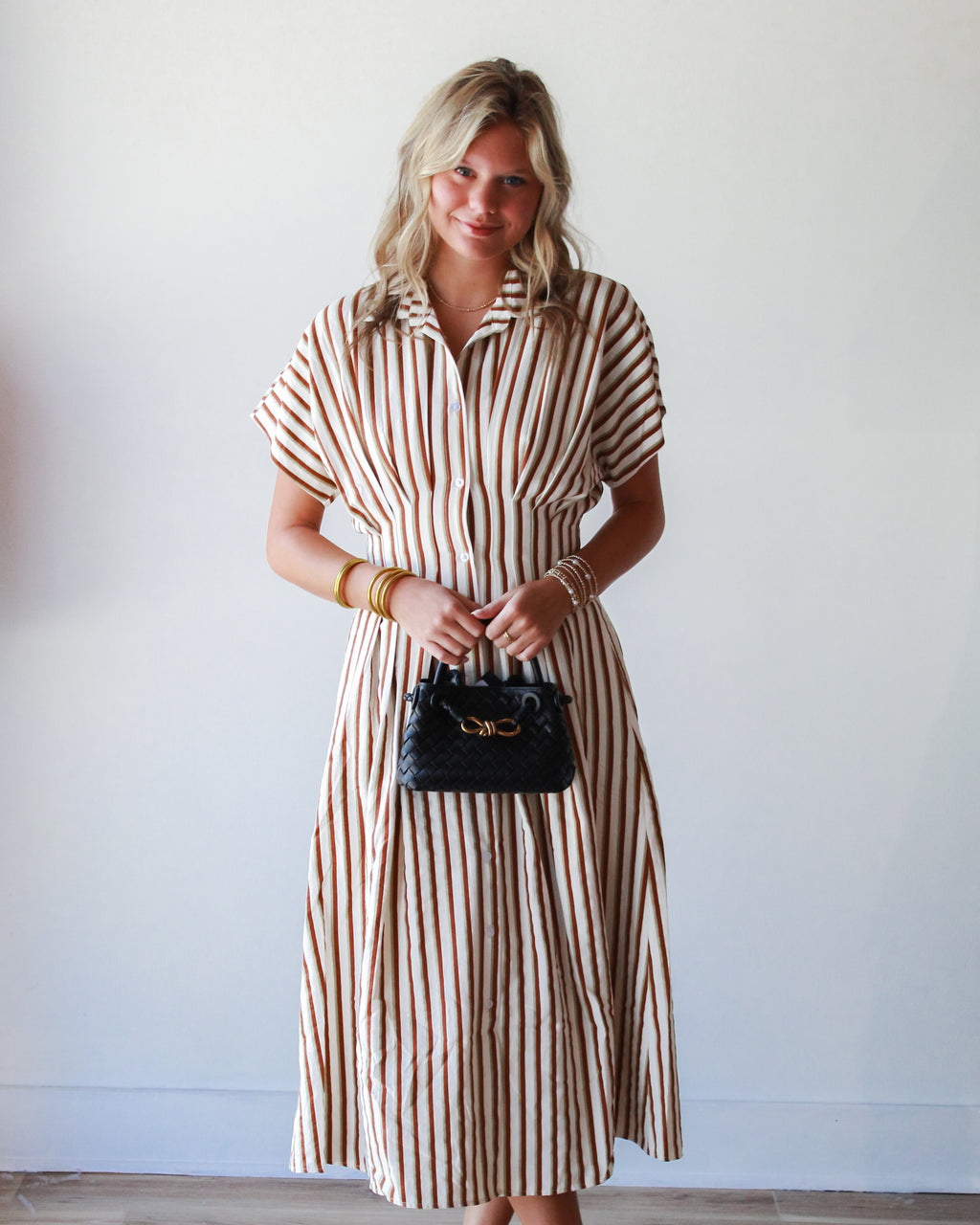 Nancy Striped Maxi Dress
