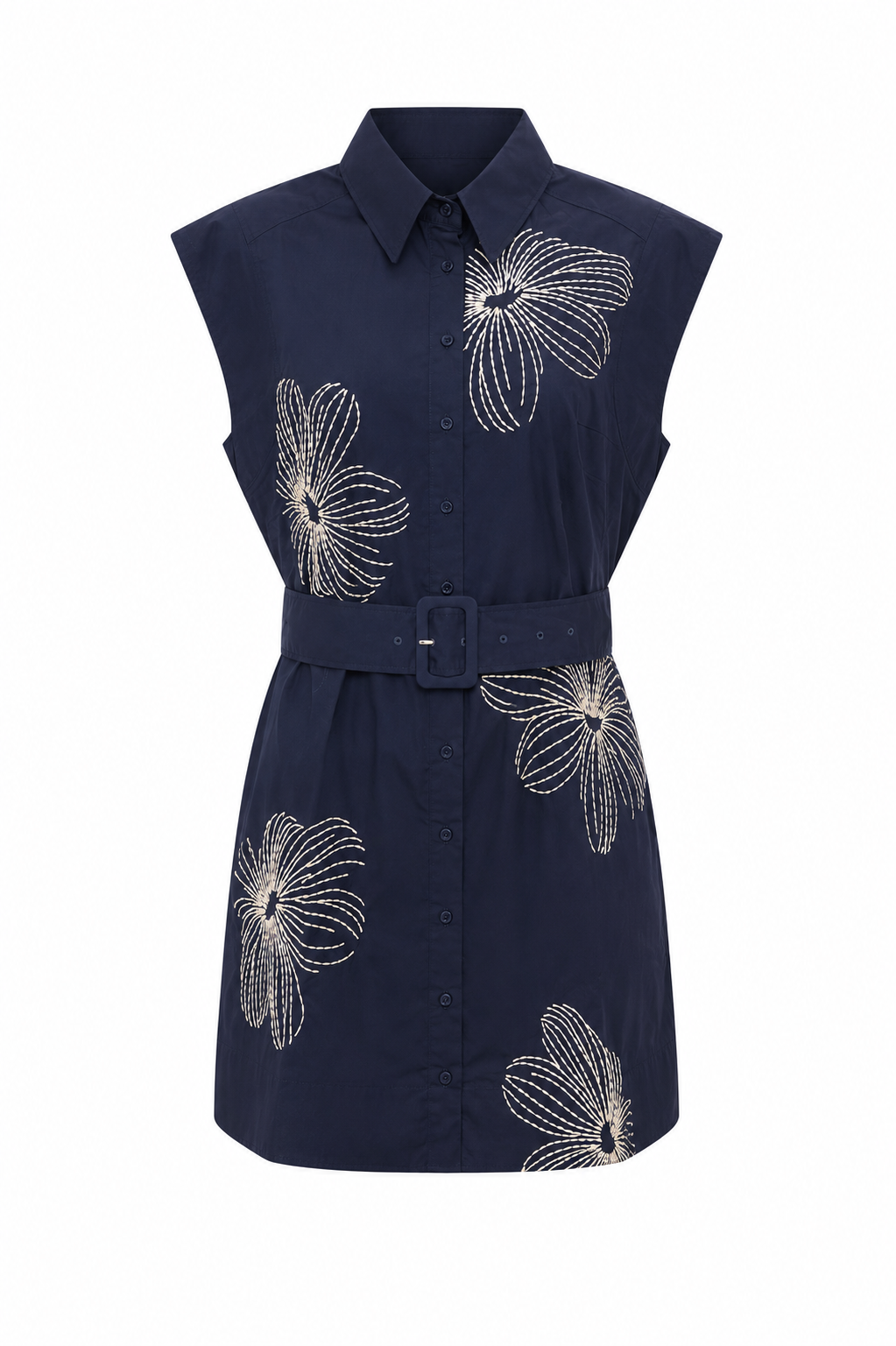 Jordan Embroidered Mini Dress