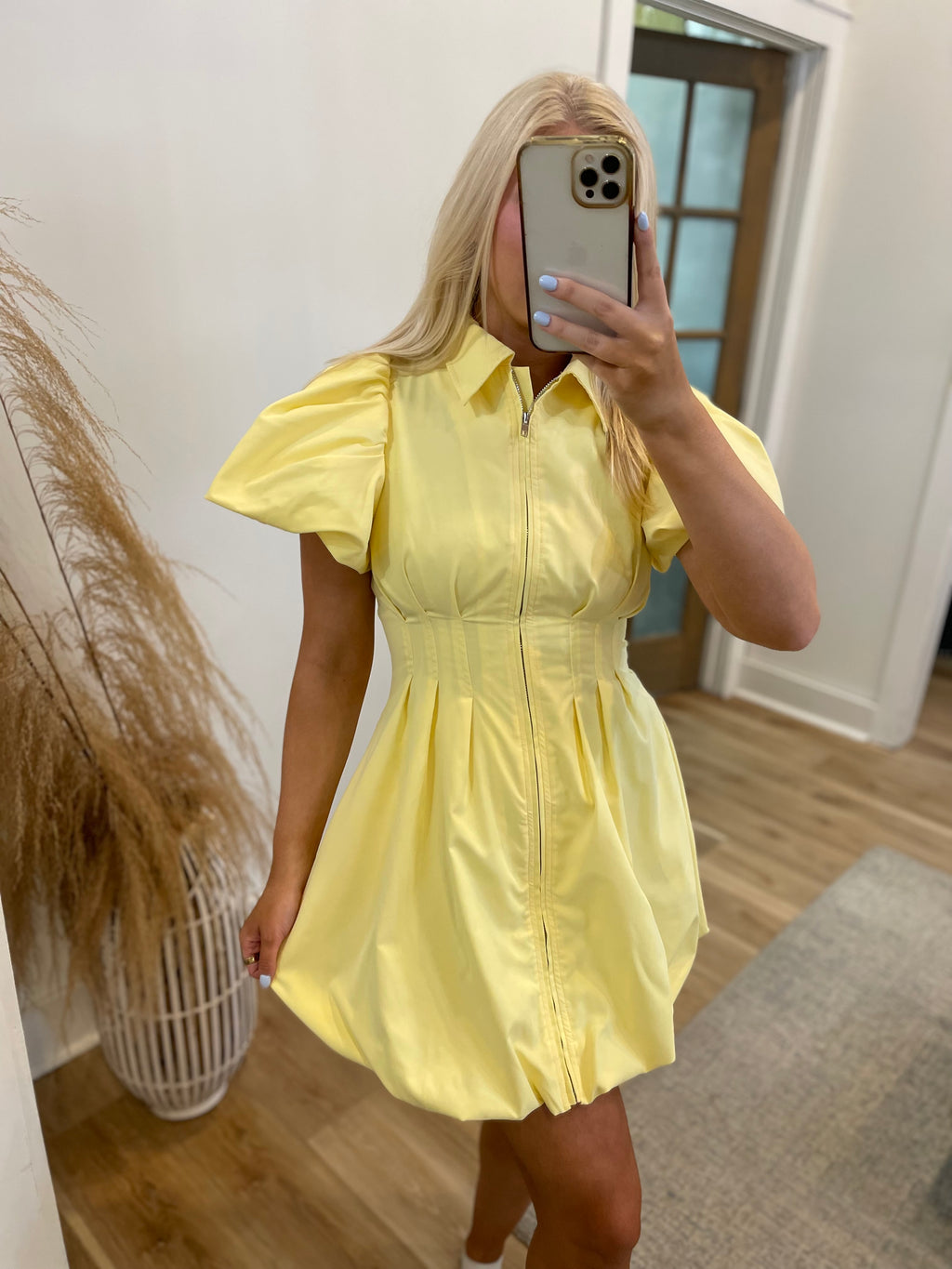 Kamryn Bubble Mini Dress