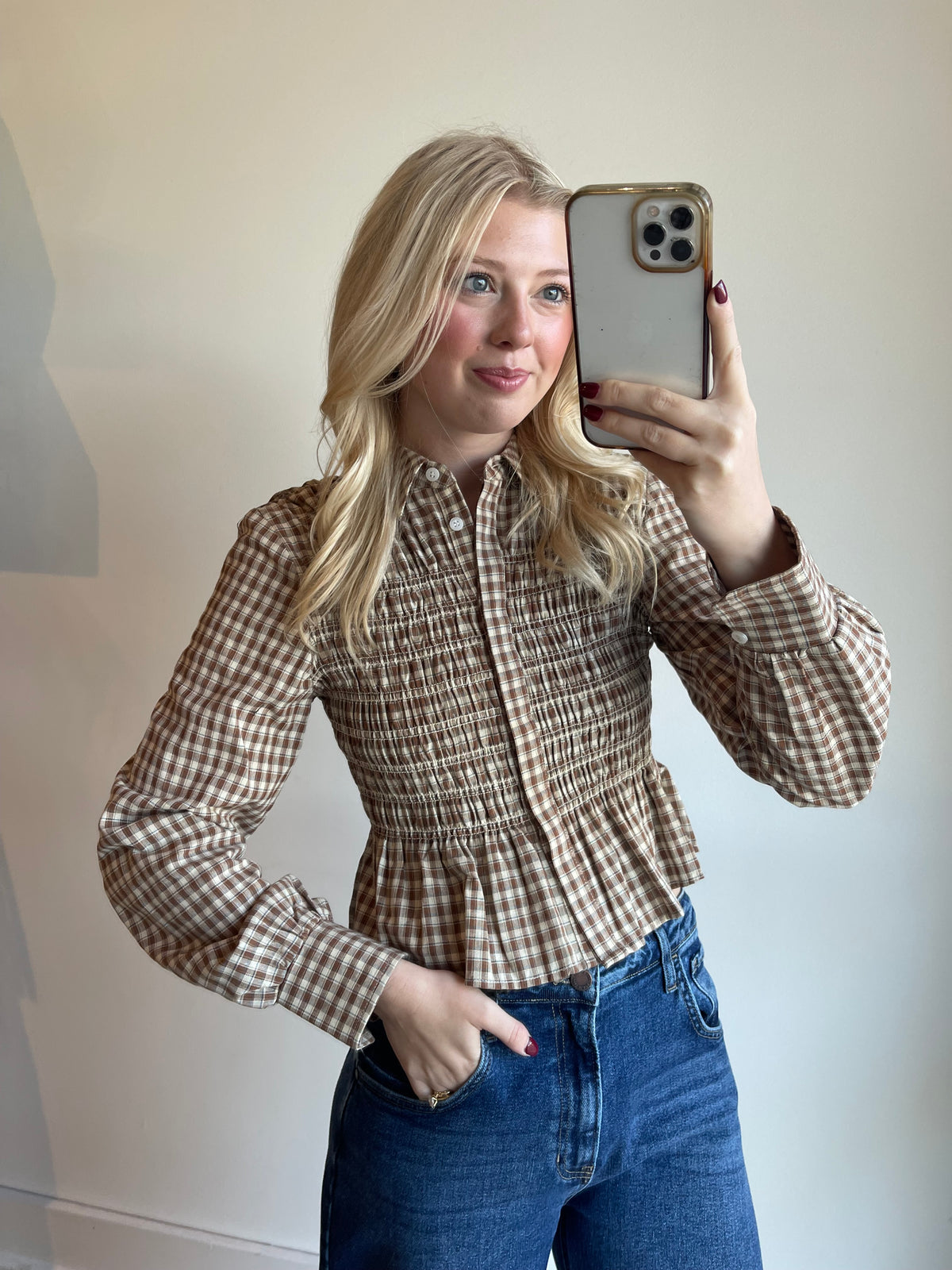 Piper Peplum Blouse