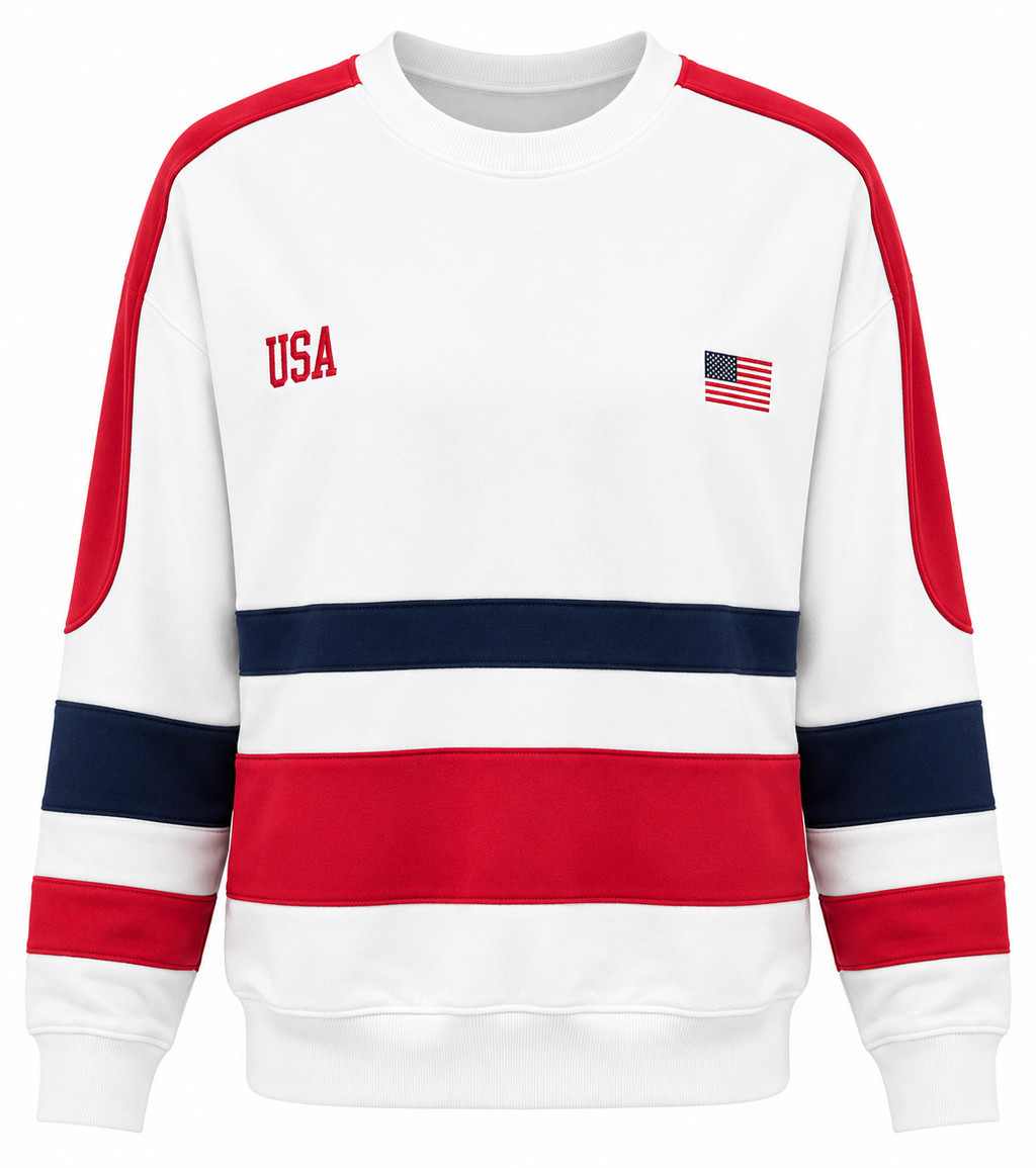 "USA" Oversized Crewneck