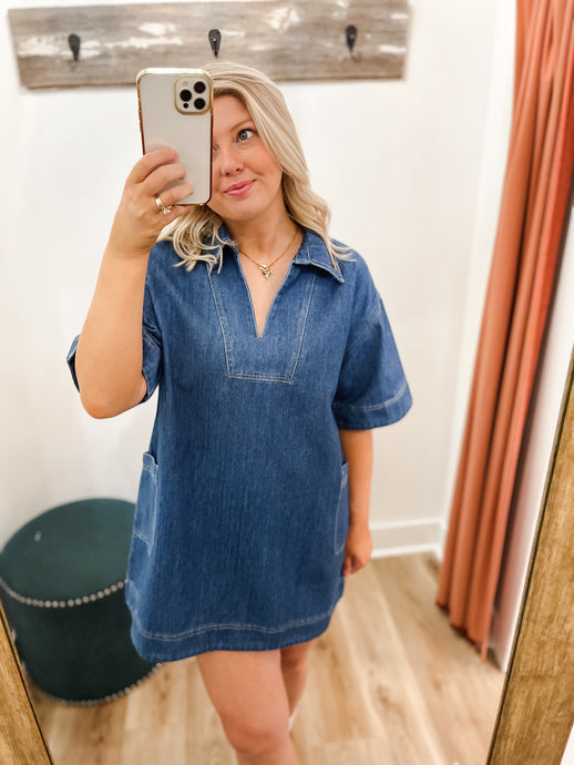 Coley Denim Dress