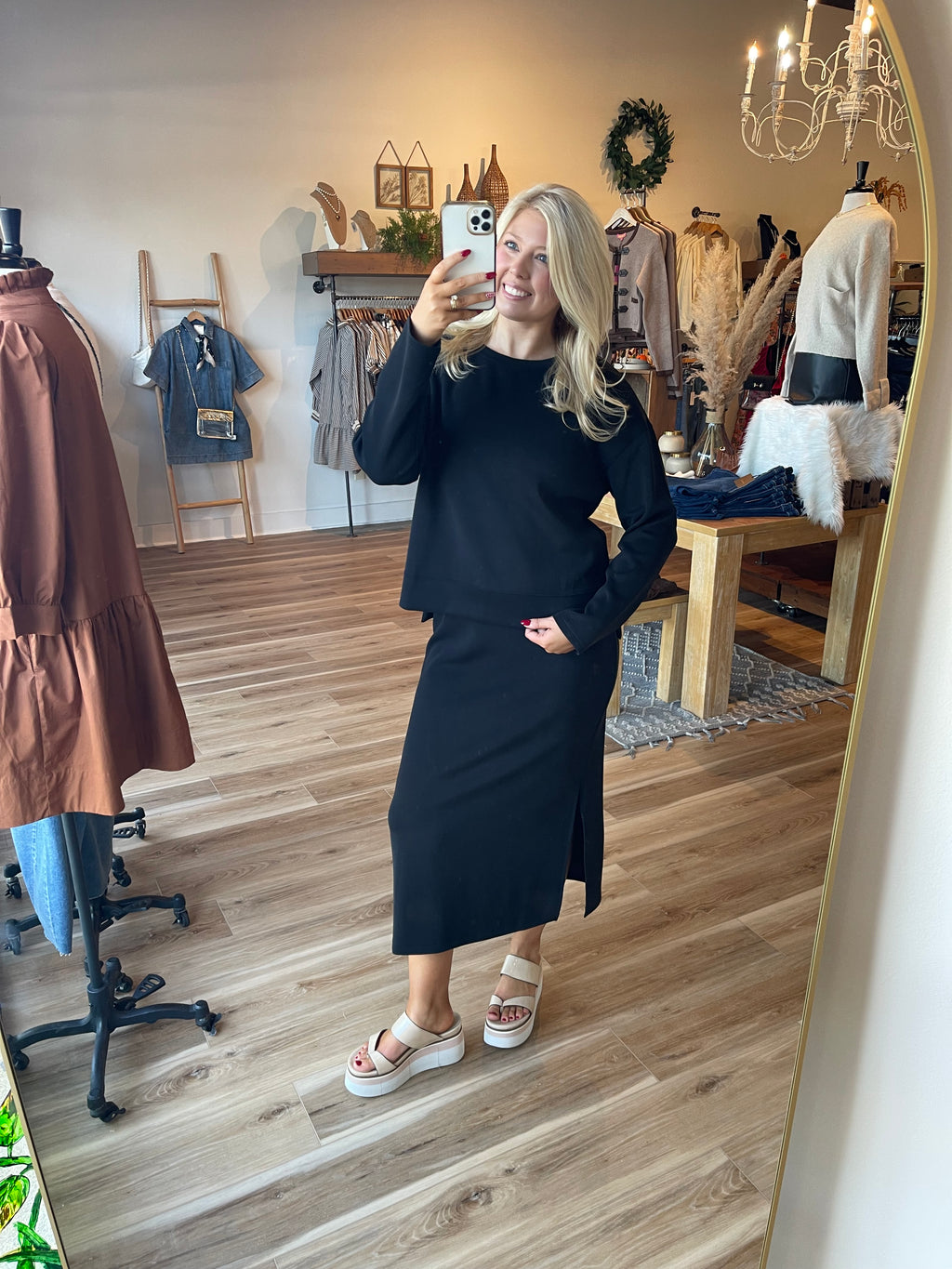 Alexis Two Piece Midi Dress