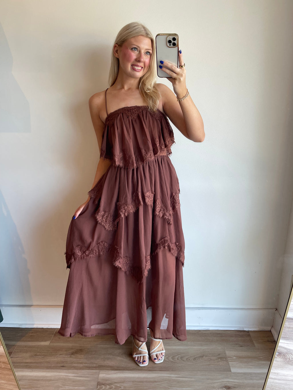 Bella Tiered Midi Dress