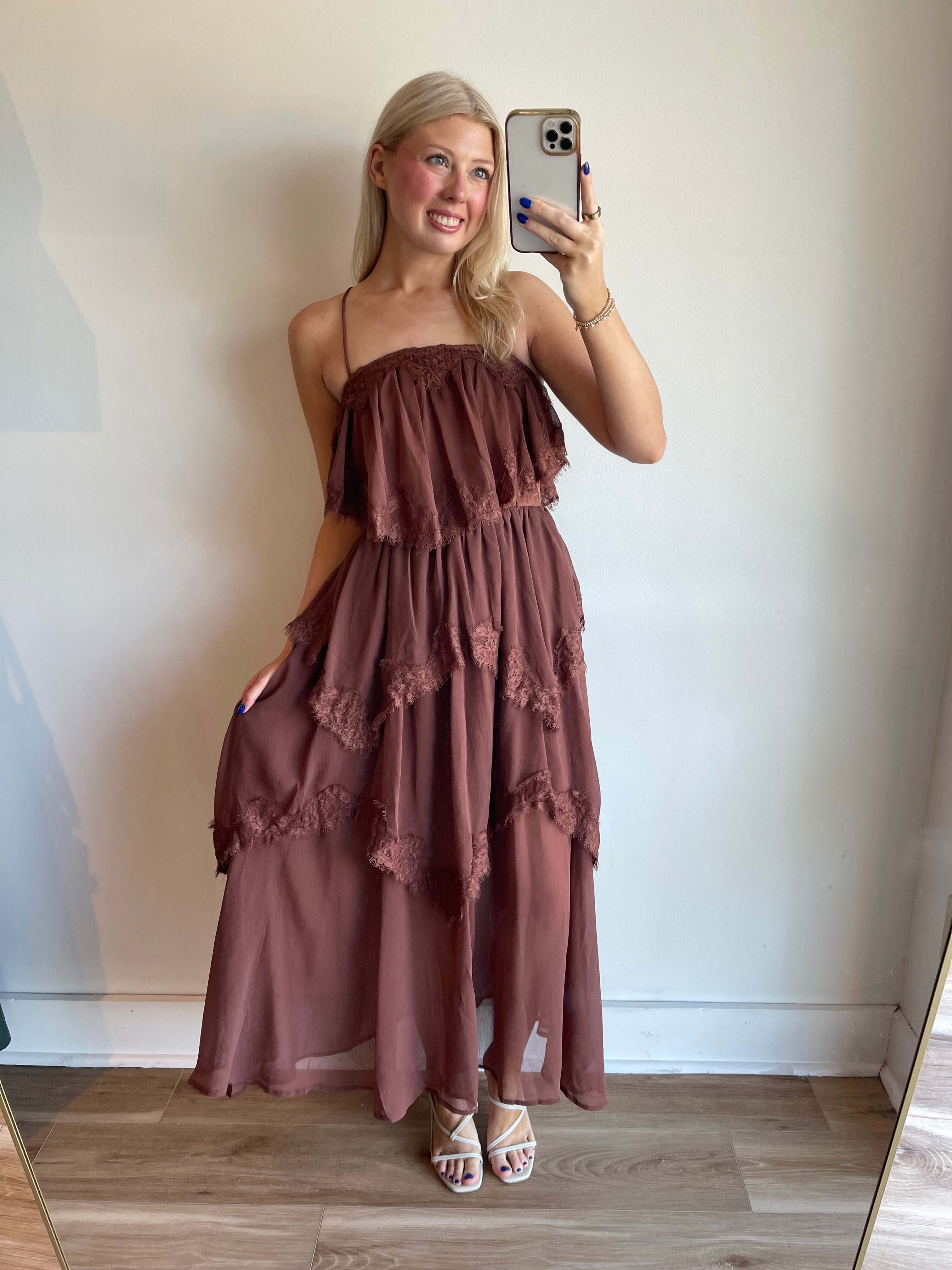 Bella Tiered Midi Dress