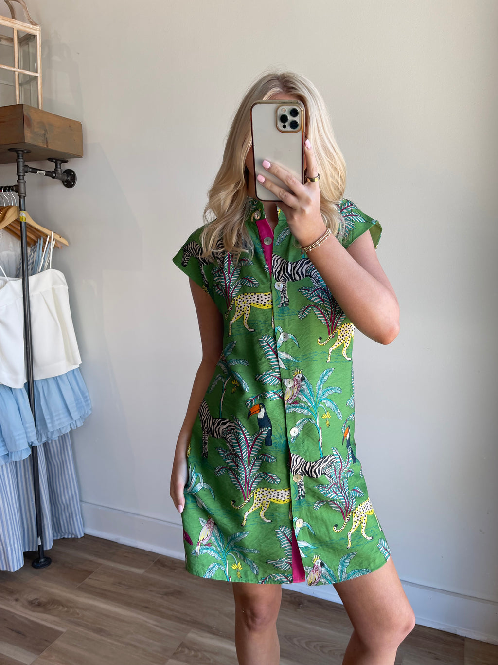 Safari Mini Dress