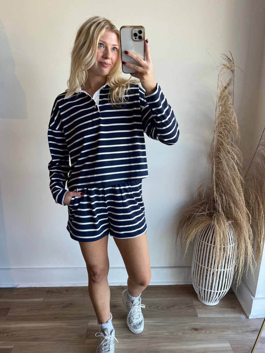 Libby Stripe Short Set