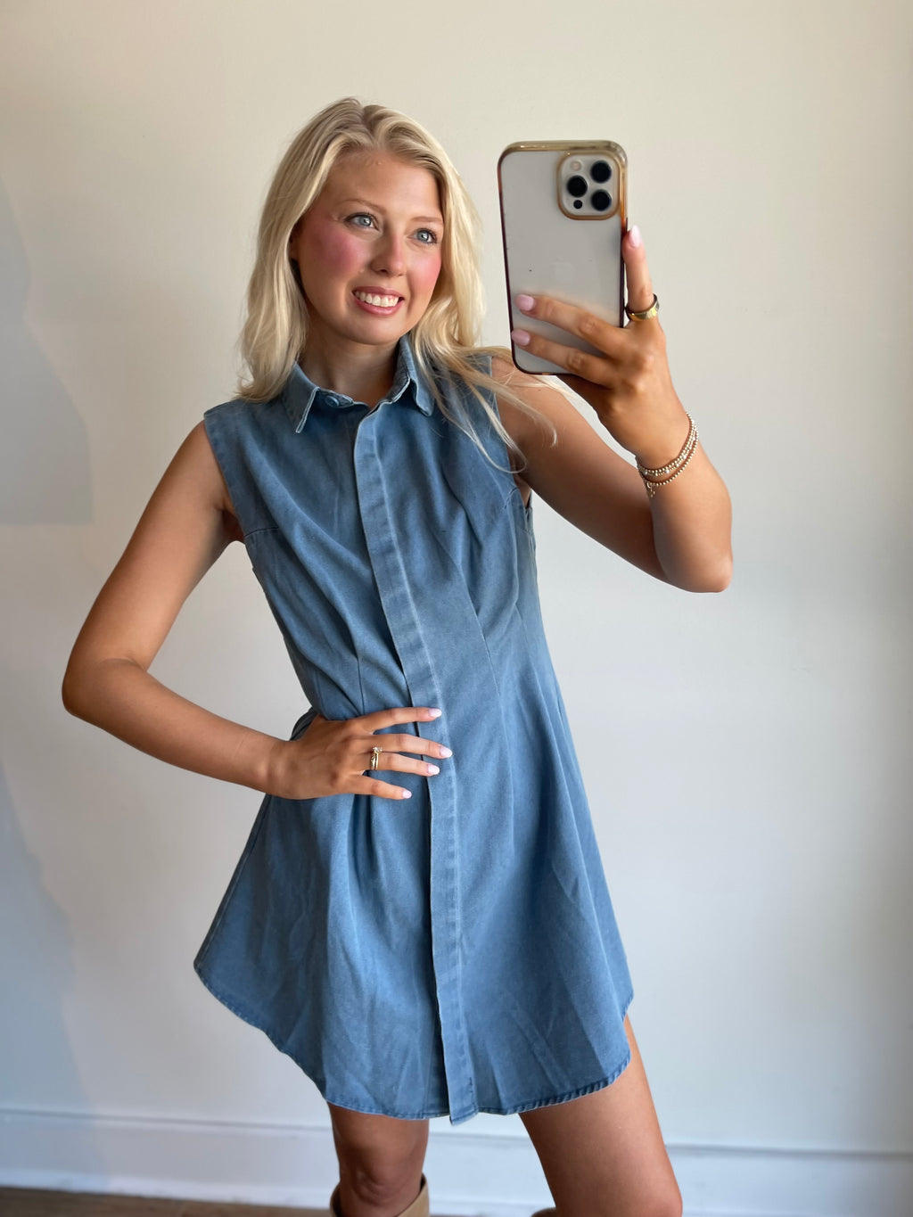 Mica Denim Dress