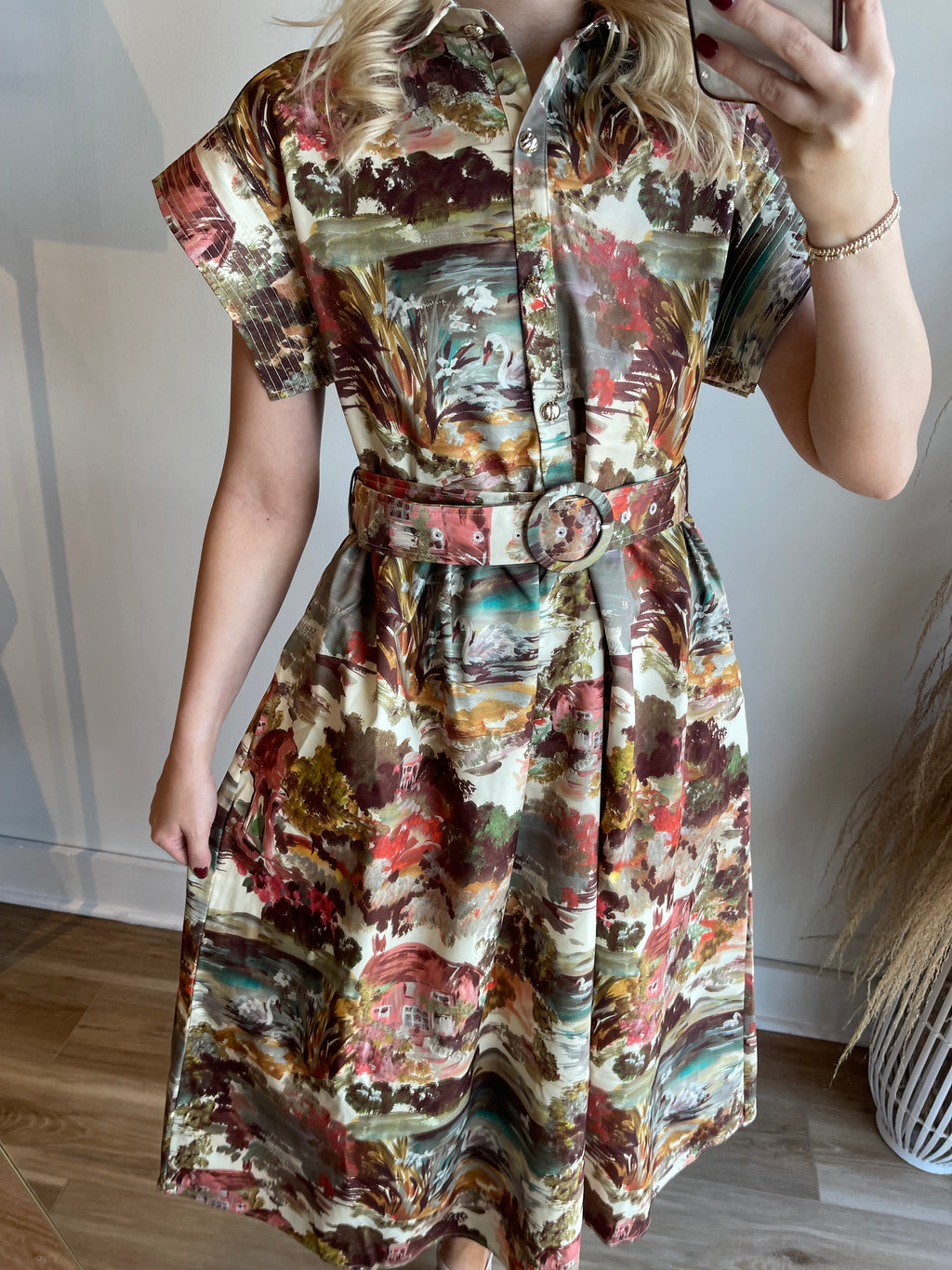 Cottage Garden Midi Dress