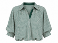 Gayle Gingham Blouse