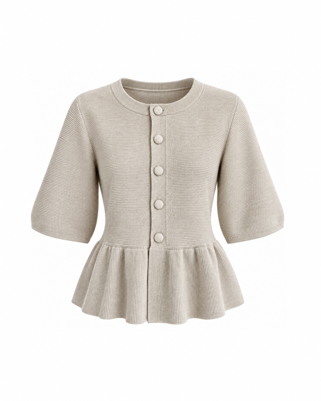 Marlee Peplum Knit Top