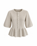 Marlee Peplum Knit Top