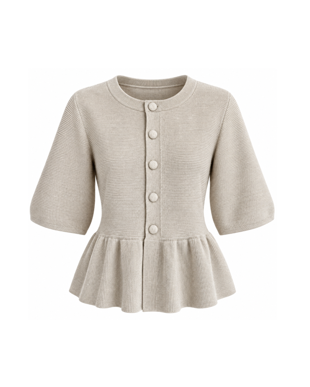 Marlee Peplum Knit Top