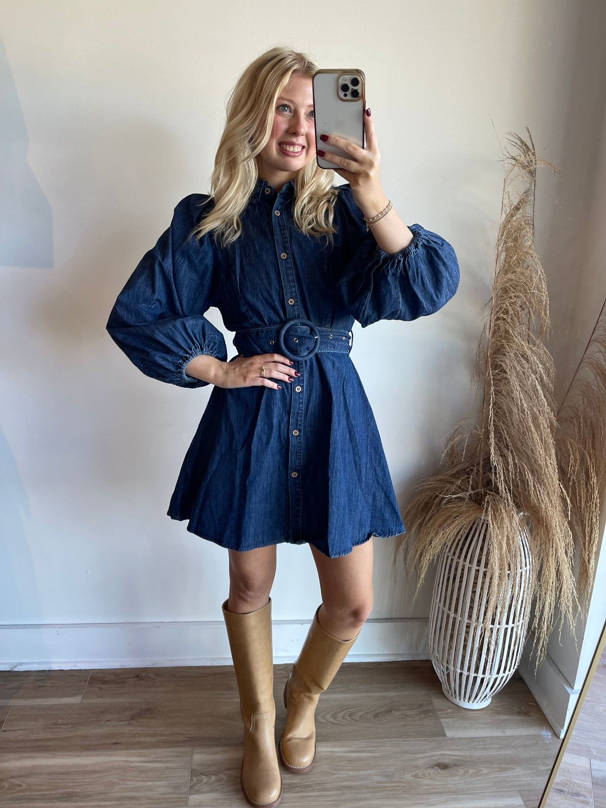 Demi Denim Mini Dress