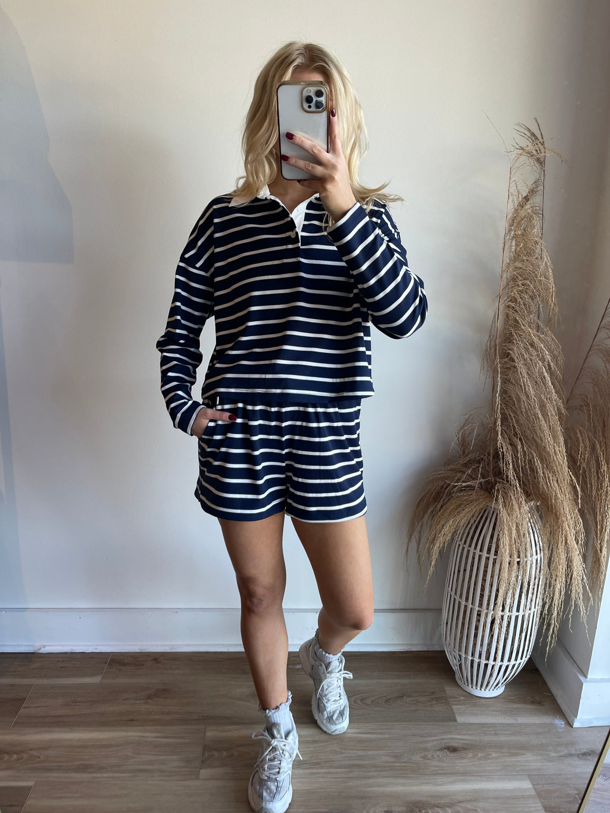 Libby Stripe Short Set