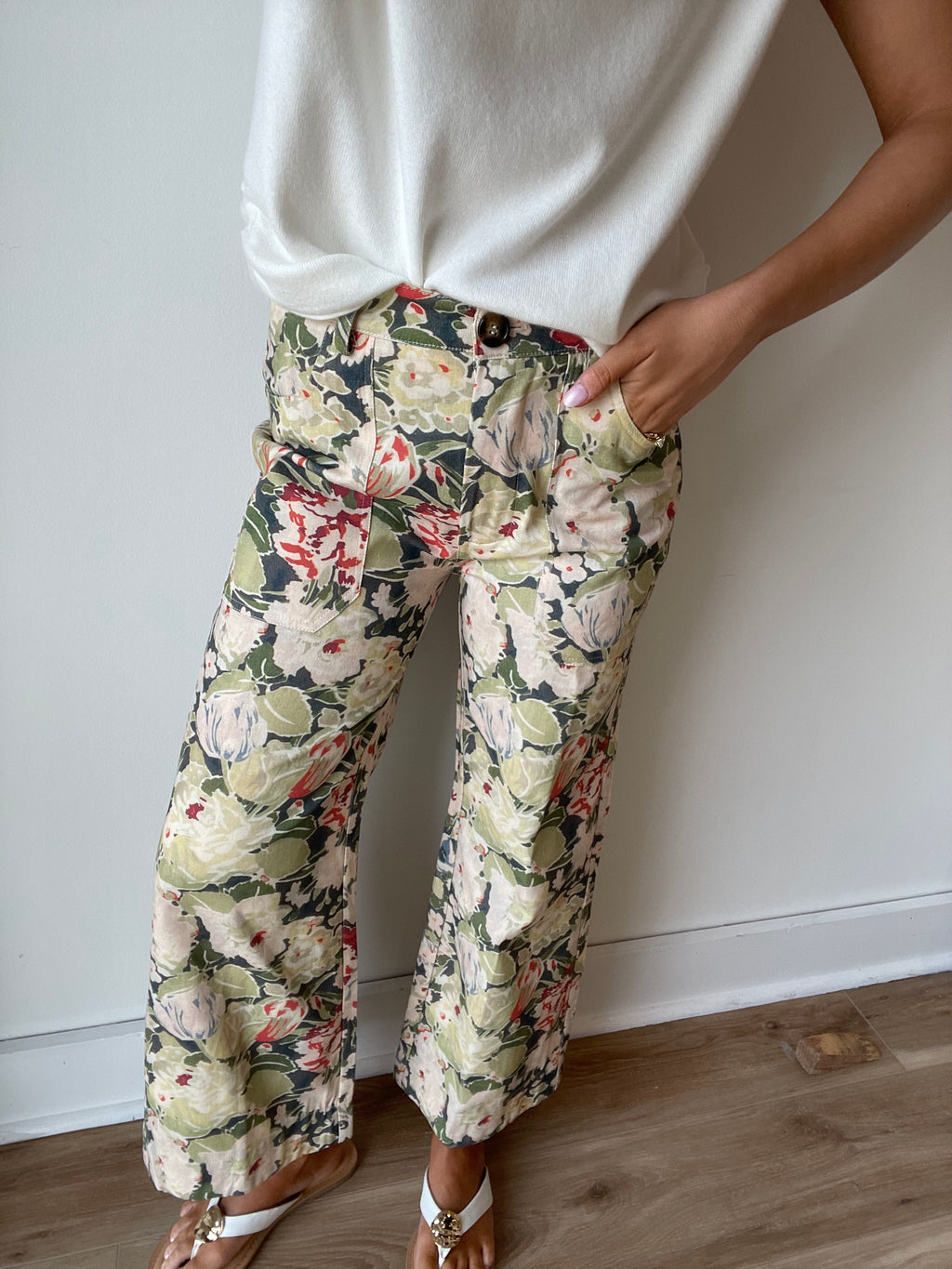 Fay Floral Pants
