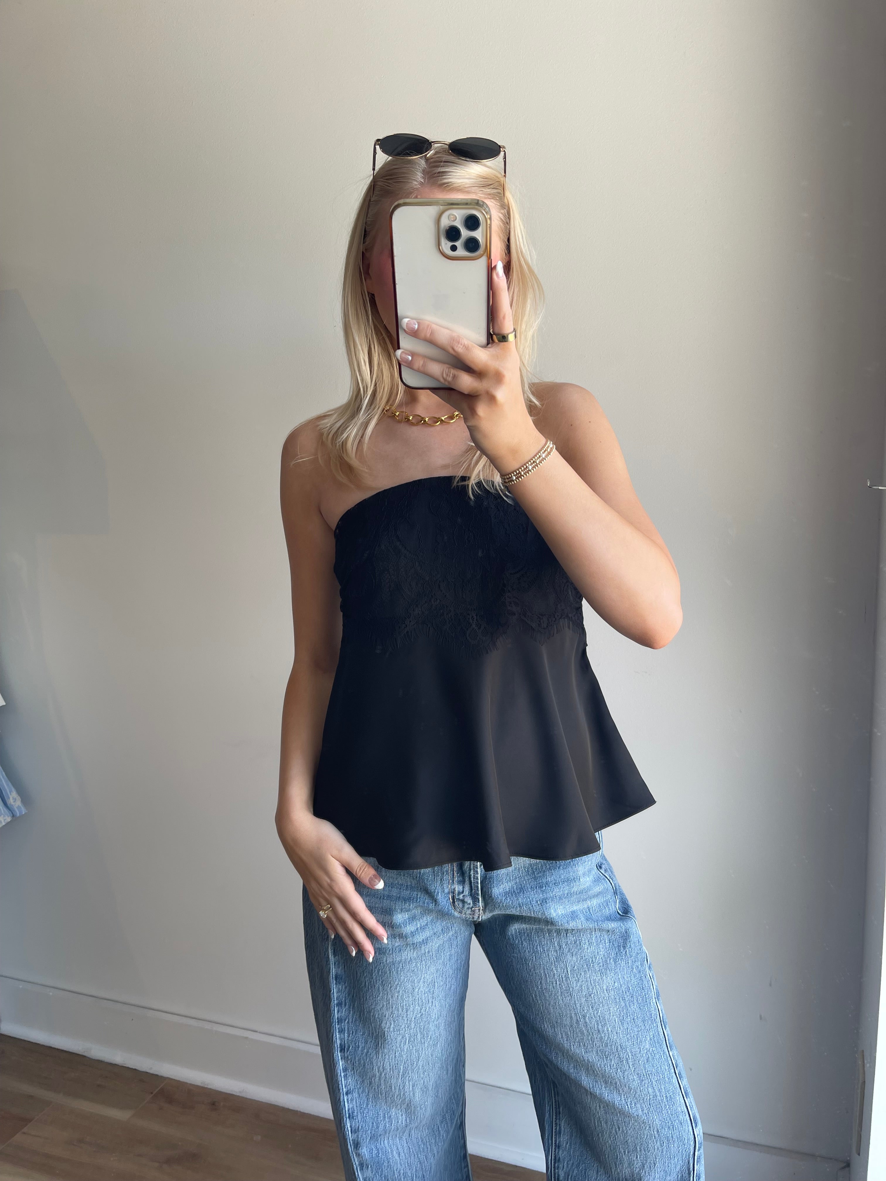 Viviana Satin Top