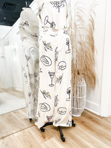 Martini Nights Wide Leg Pants