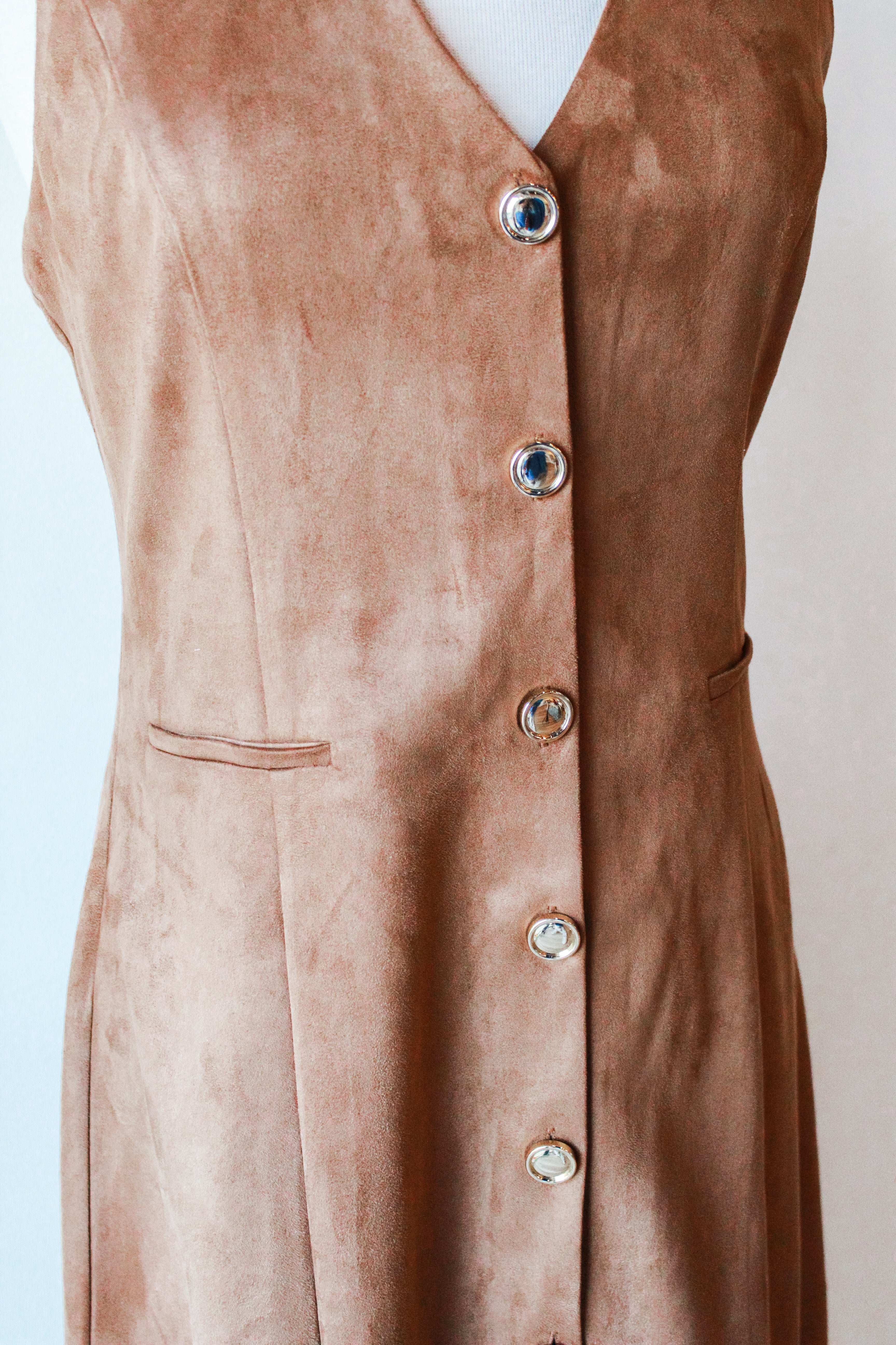 Staude Suede Midi Dress