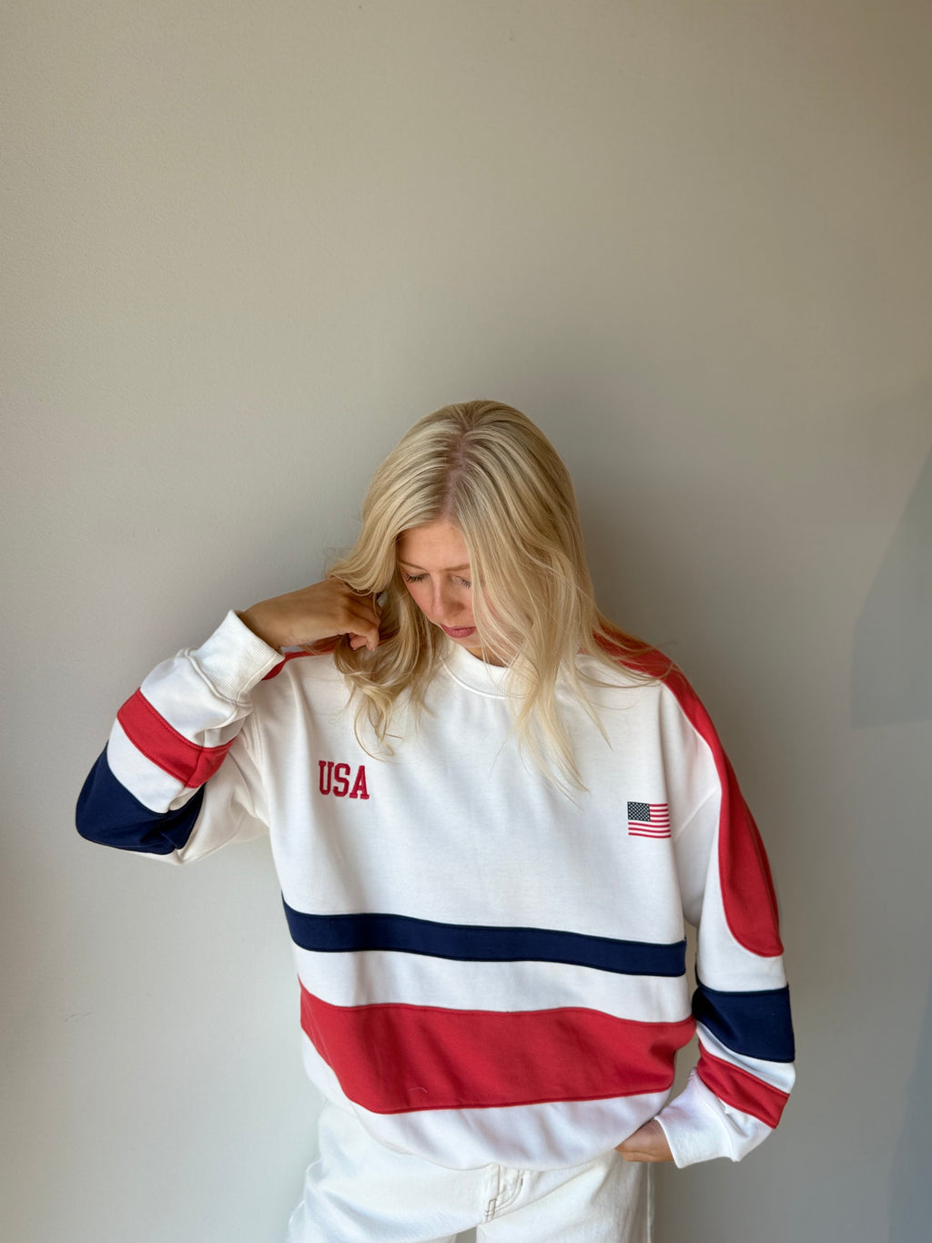 "USA" Oversized Crewneck