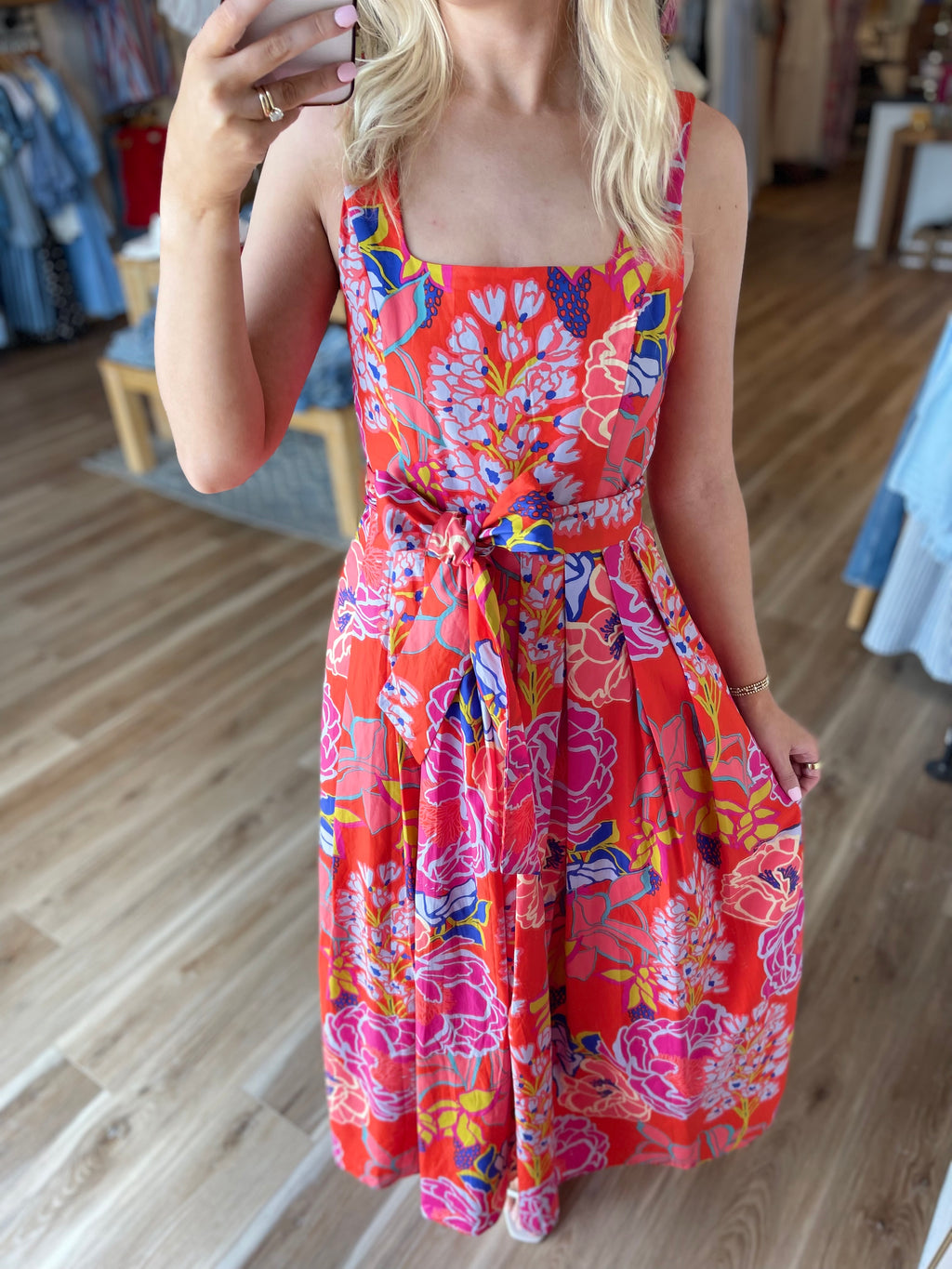 Flora Midi Dress