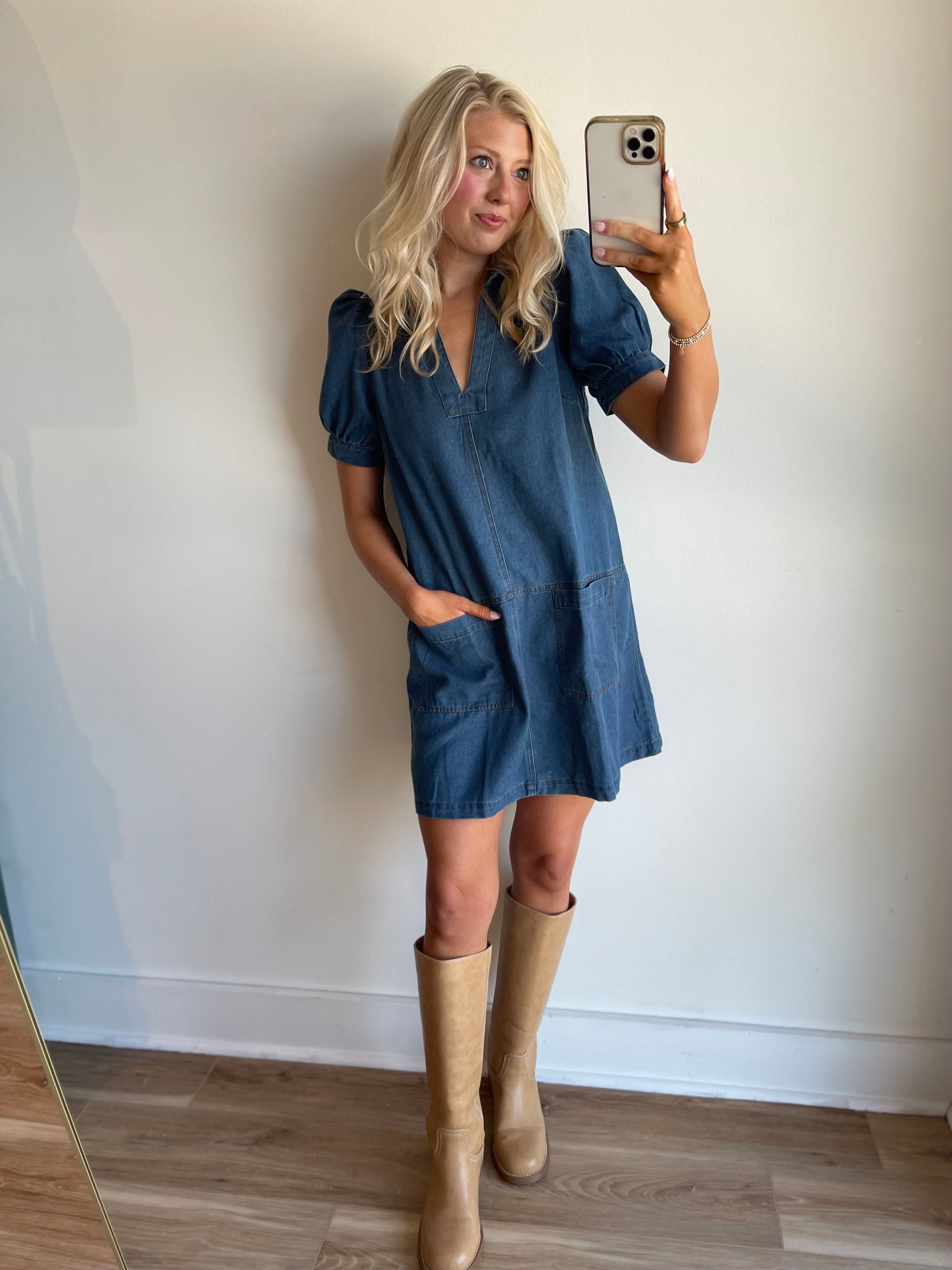 Nash Denim Mini Dress