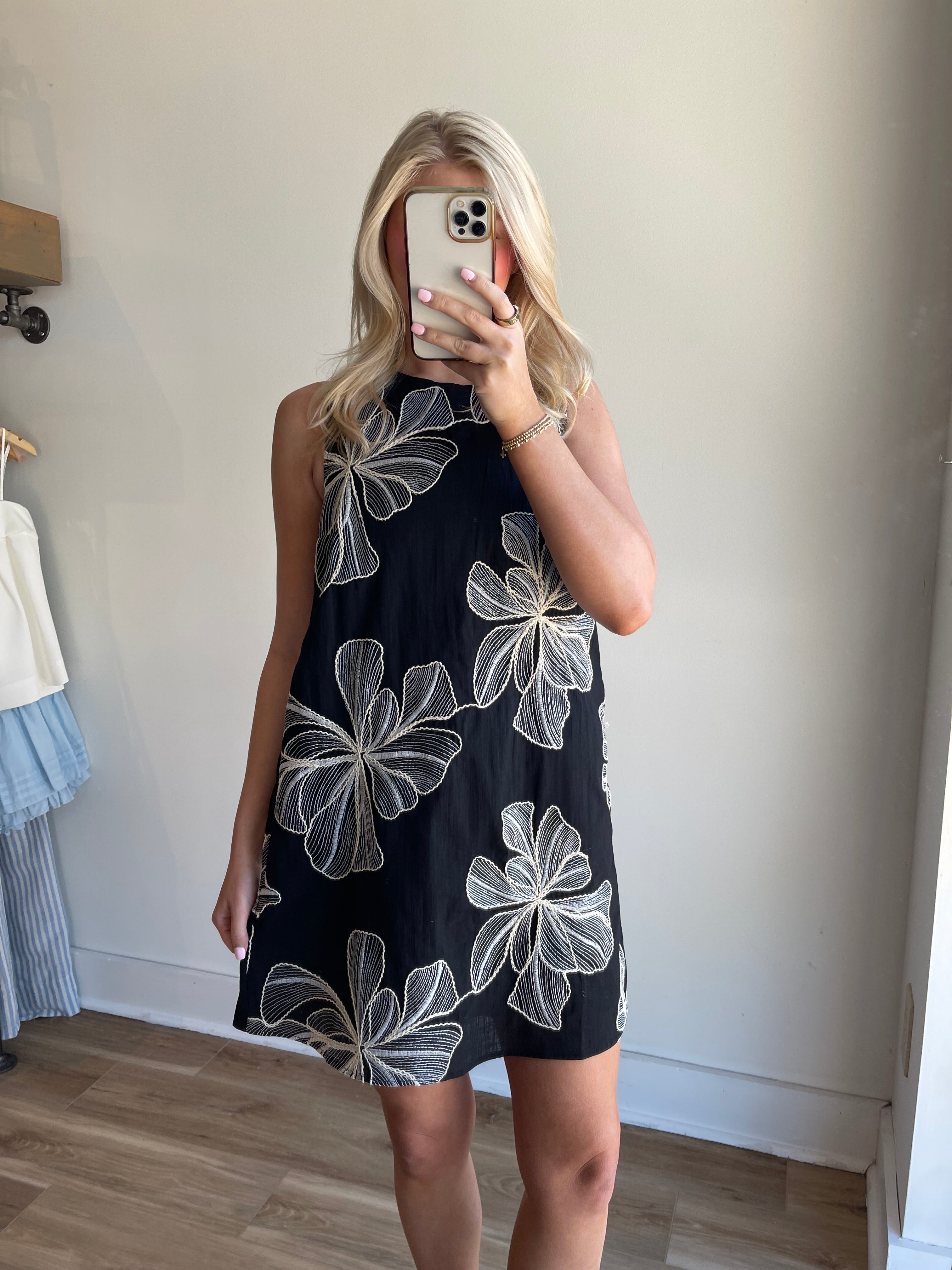 Ana Floral Mini Dress