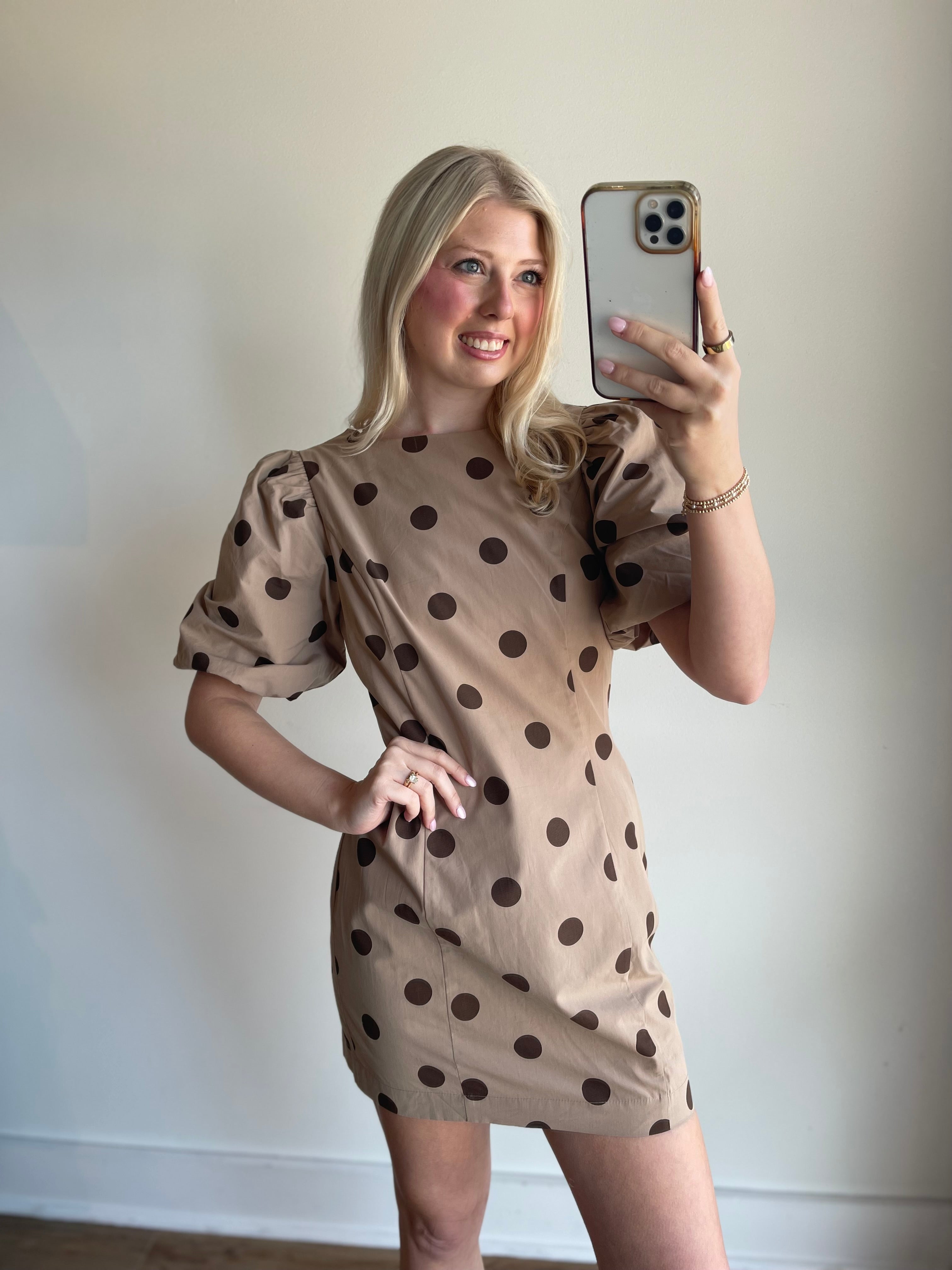 Darcy Polka Dot Mini Dress
