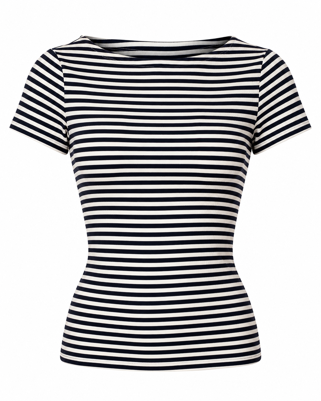 Kate Striped Fitted Top