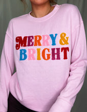 Load image into Gallery viewer, Merry &amp; Bright Sweatshirt