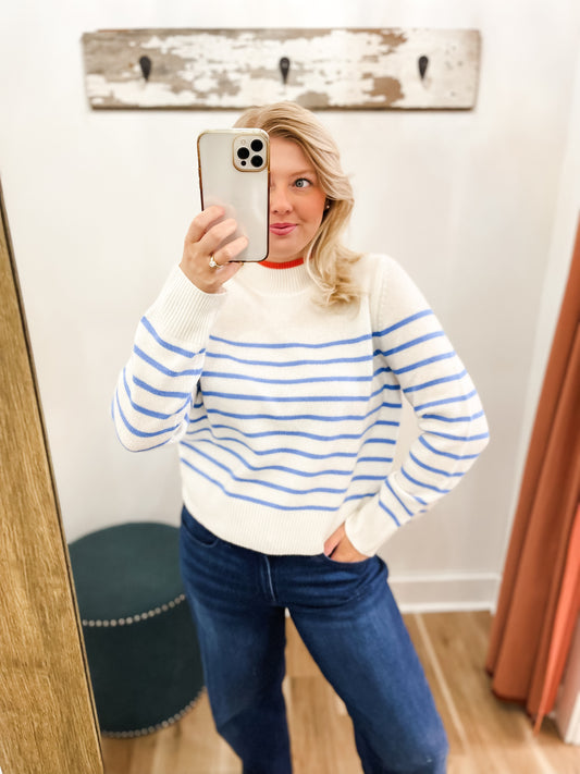 Maggie Stripe Sweater