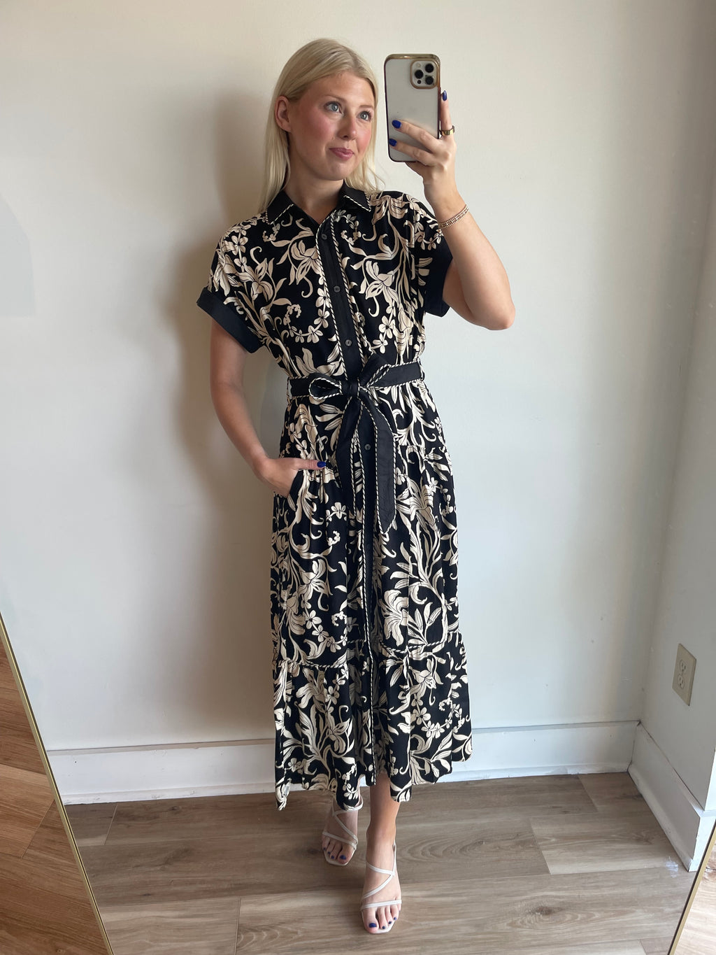Sage Midi Dress