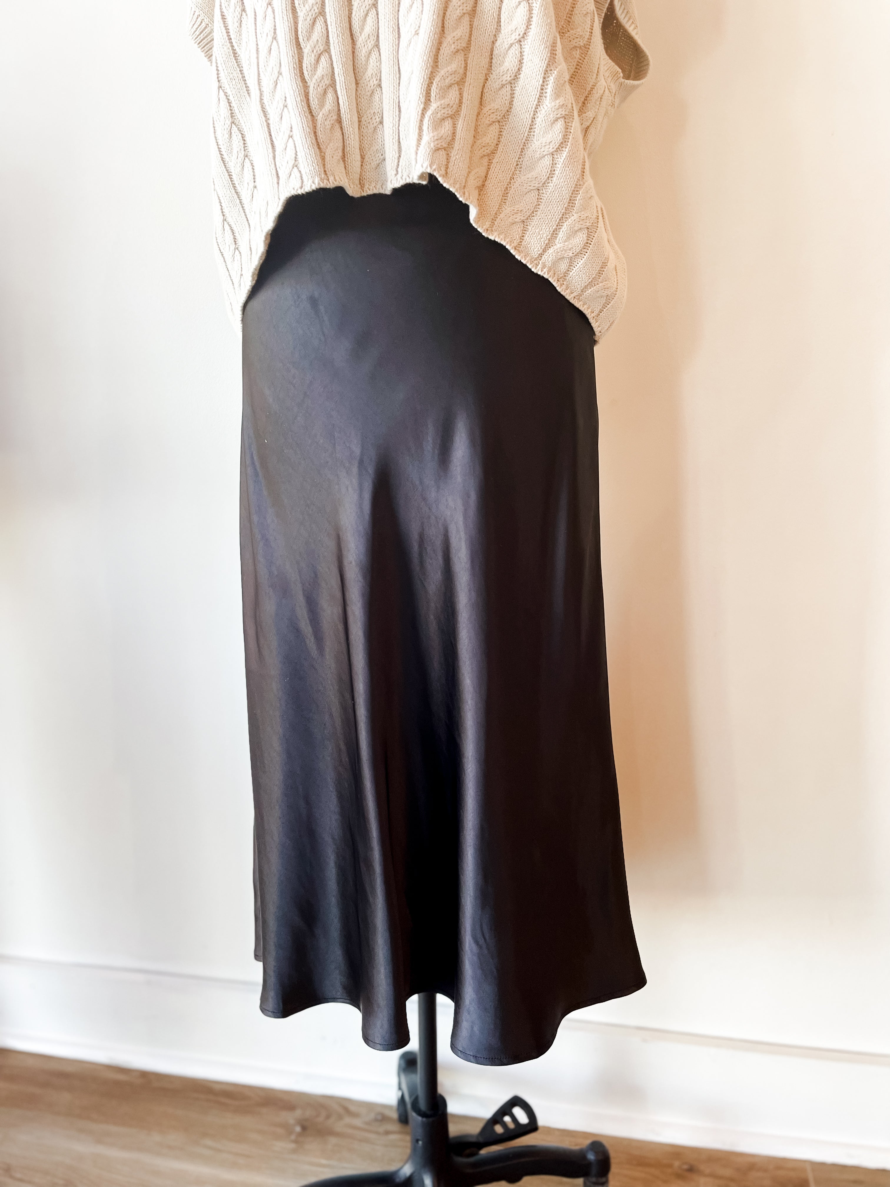 Charmer Satin Skirt