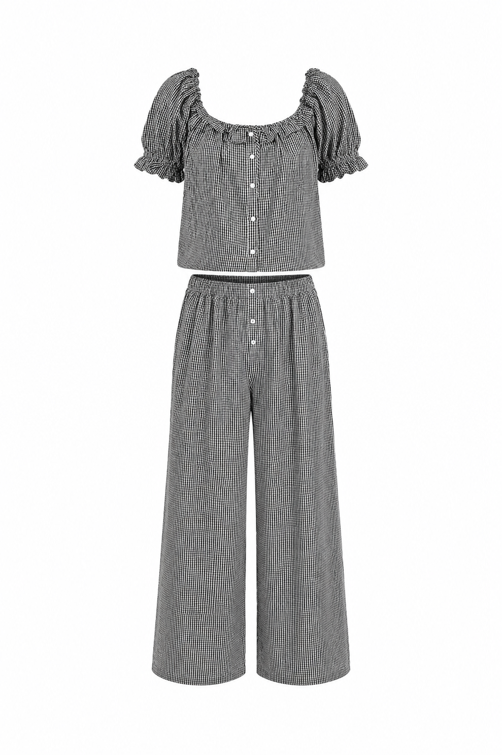 Matilda Gingham Pants