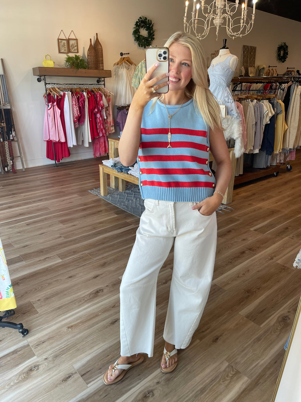 Josie Striped Top
