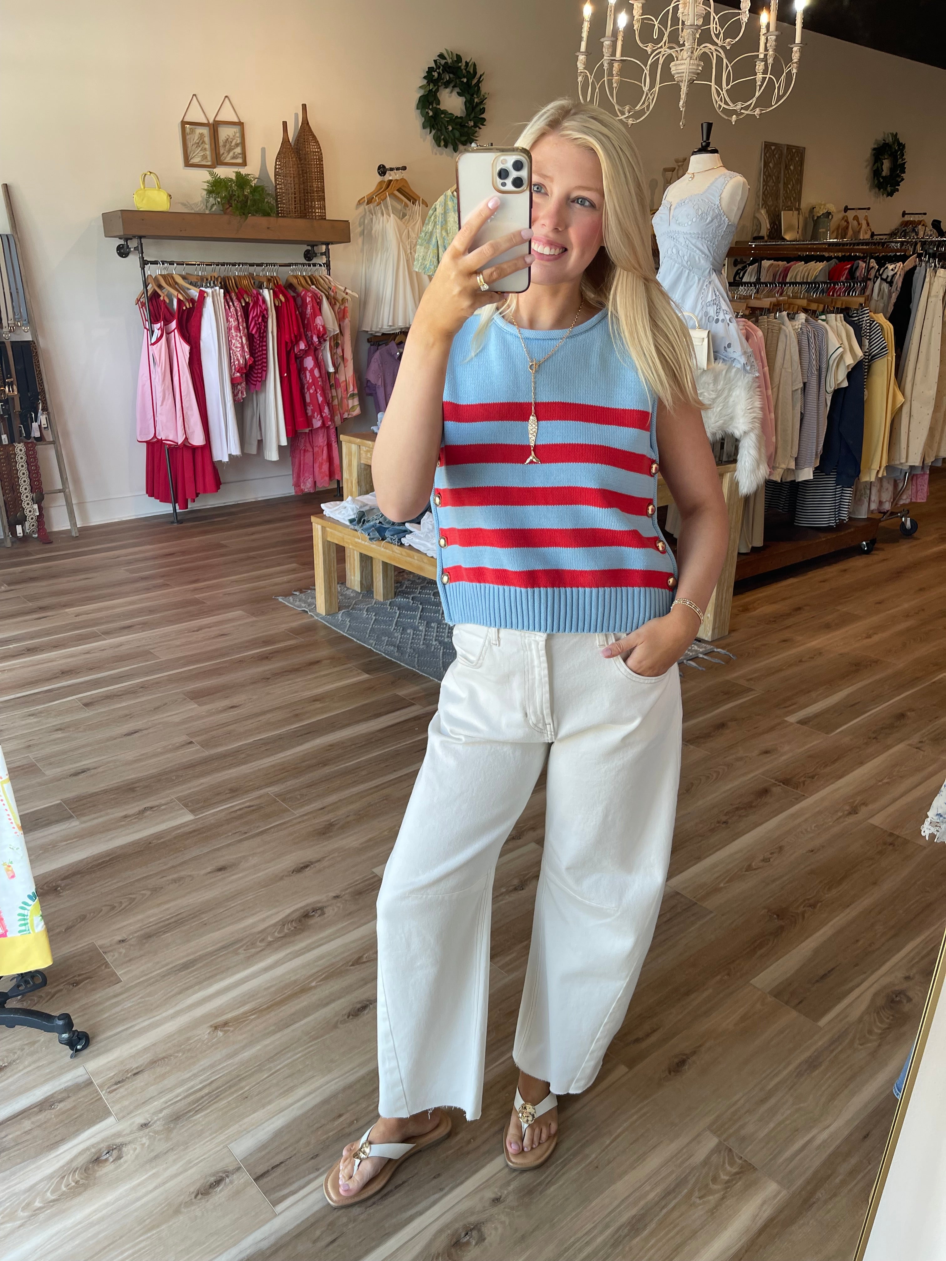 Josie Striped Top