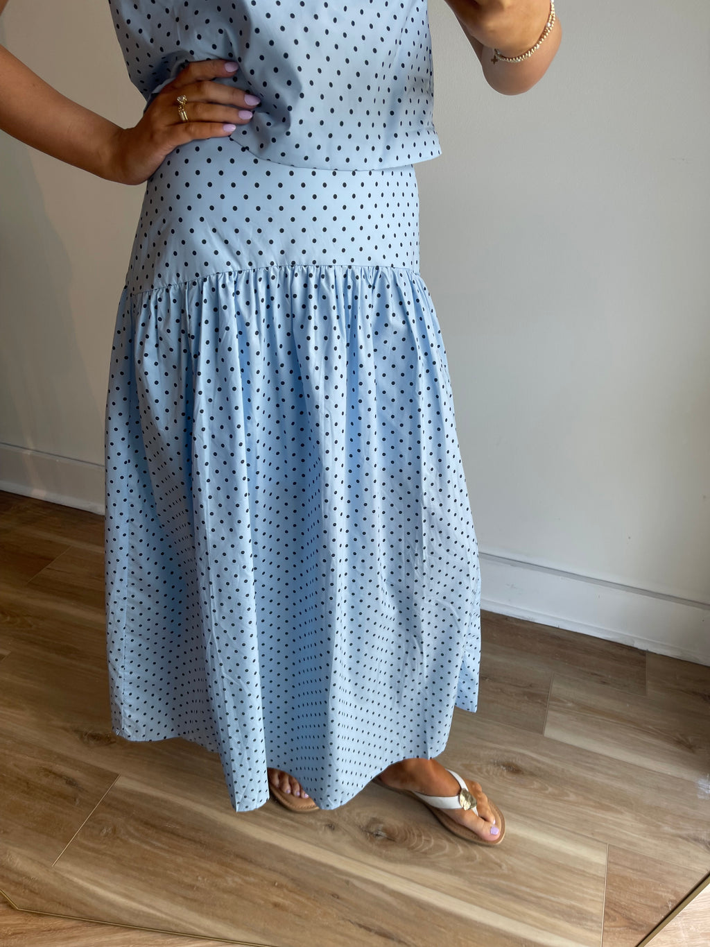 Karina Polka Dot Skirt