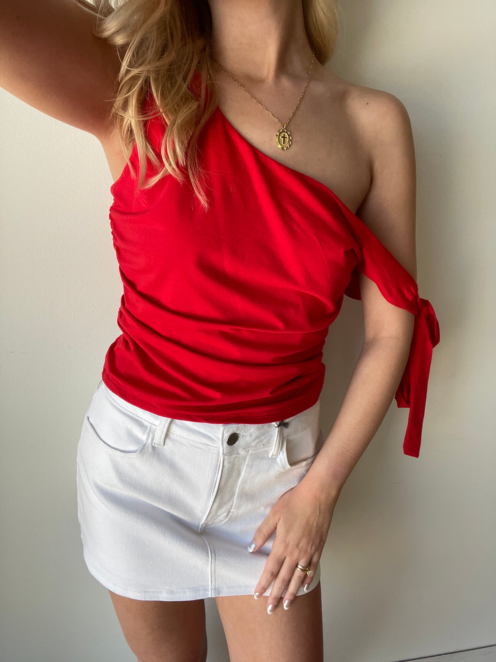 Sasha One Shoulder Top