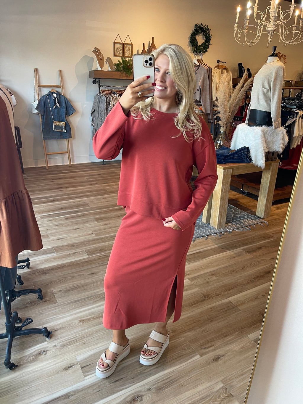 Alexis Two Piece Midi Dress