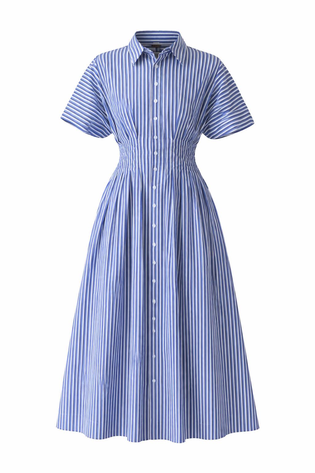 princess polly baby blue dress Lollie Stripe Midi Dress – The Cotton Gin Boutique