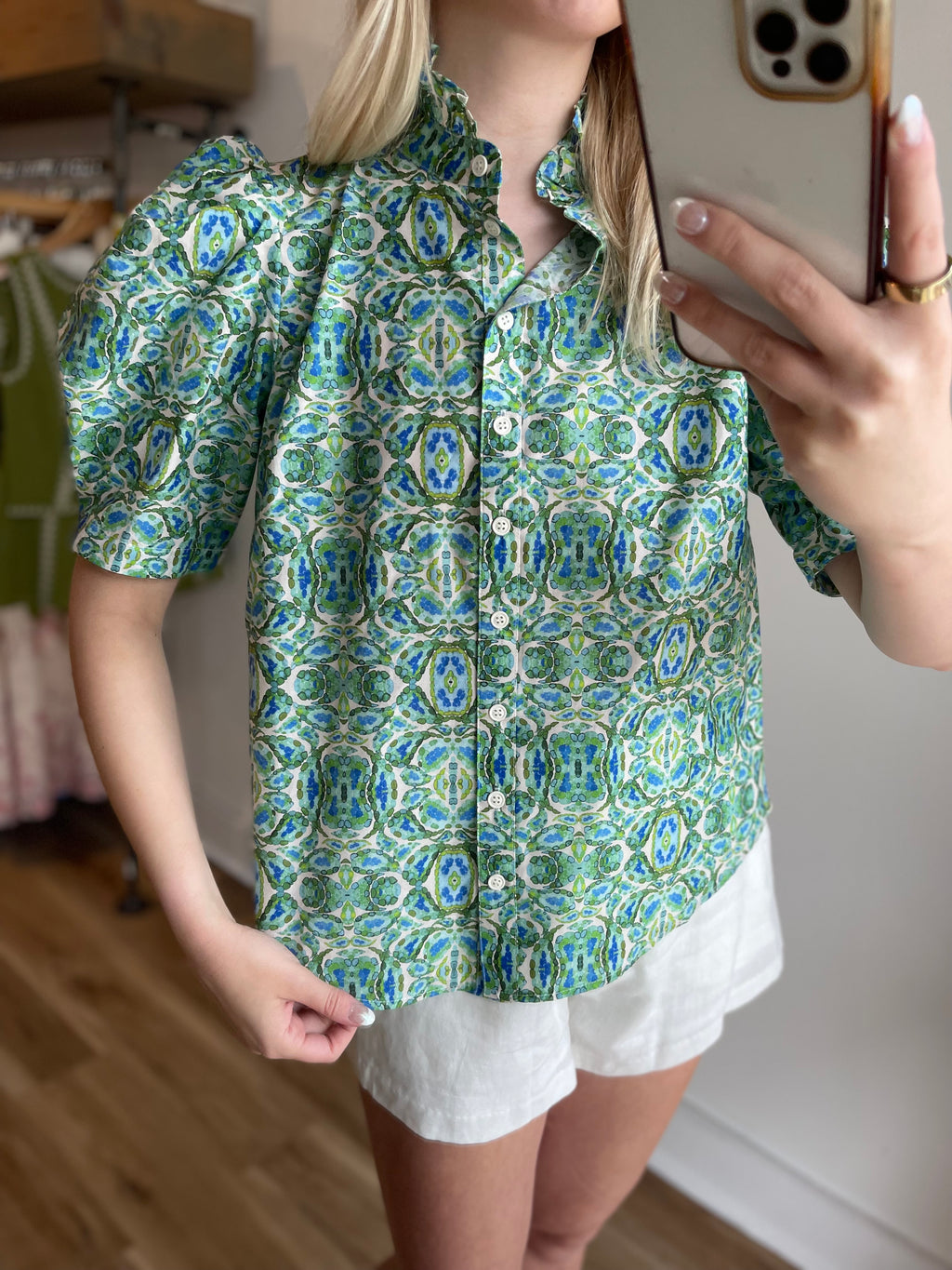 Laurel Button Down Top