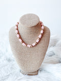 Pink Beaded necklace
