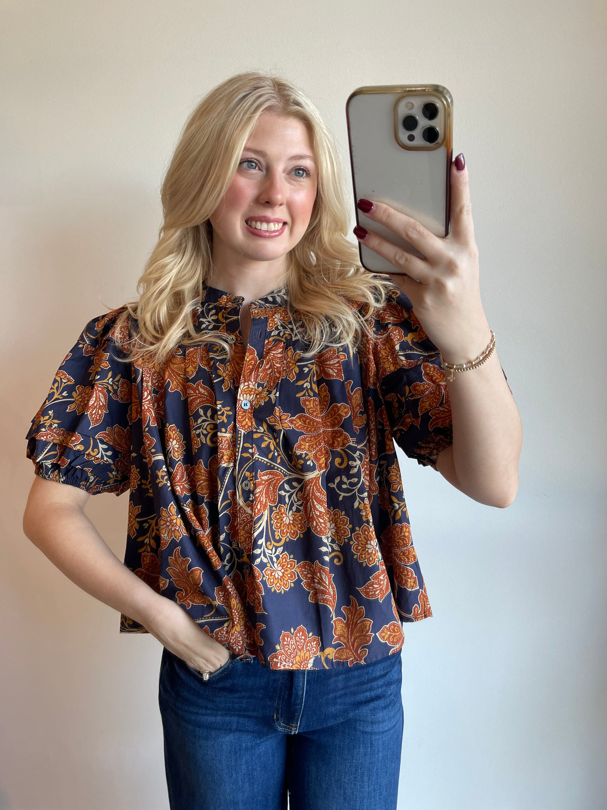 Zoey Floral Blouse