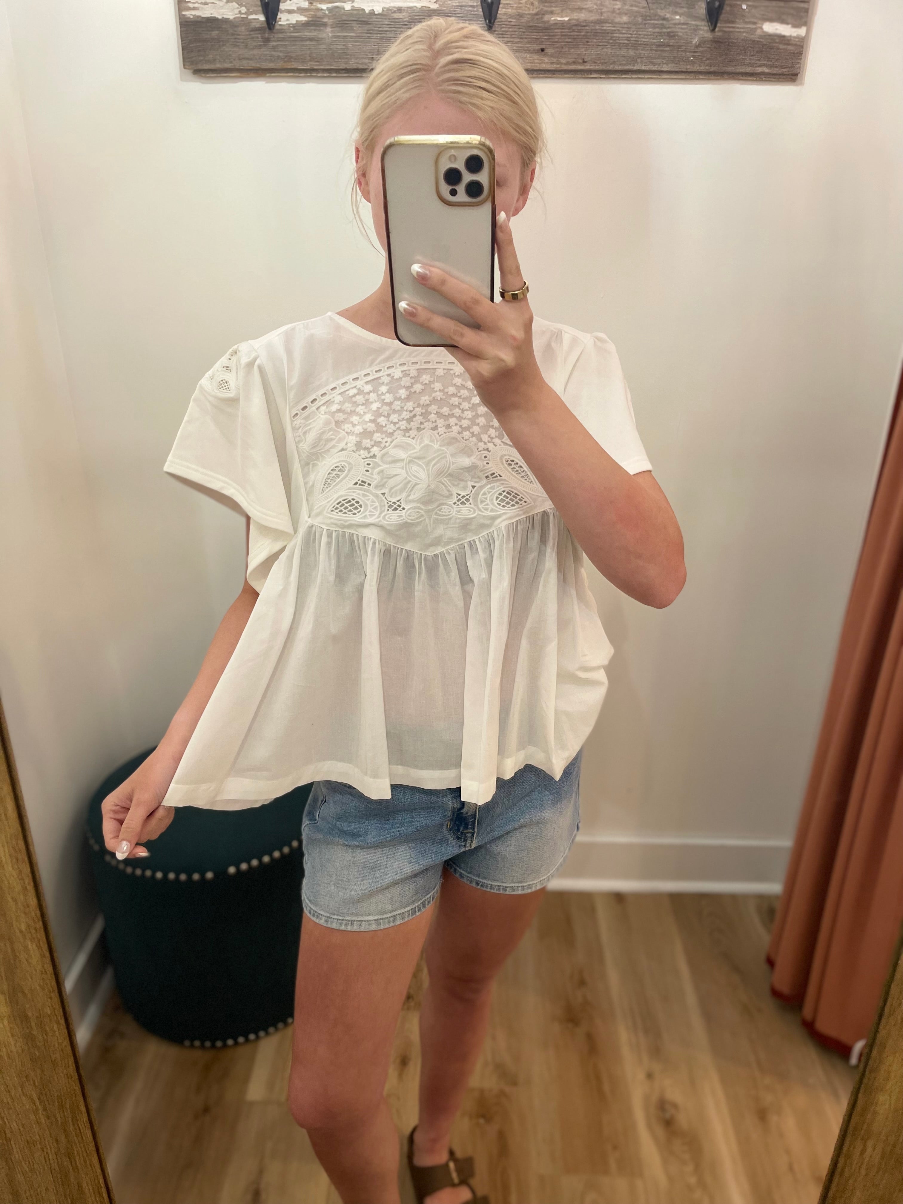 Grace Babydoll Top
