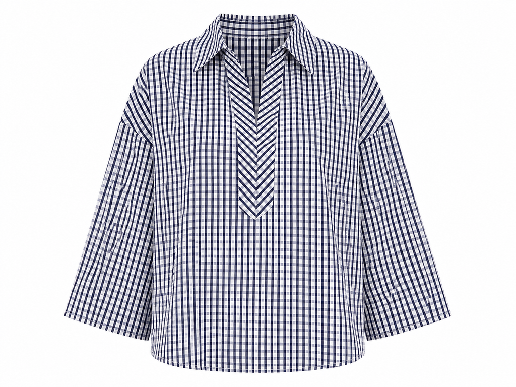 Lauren Gingham Blouse