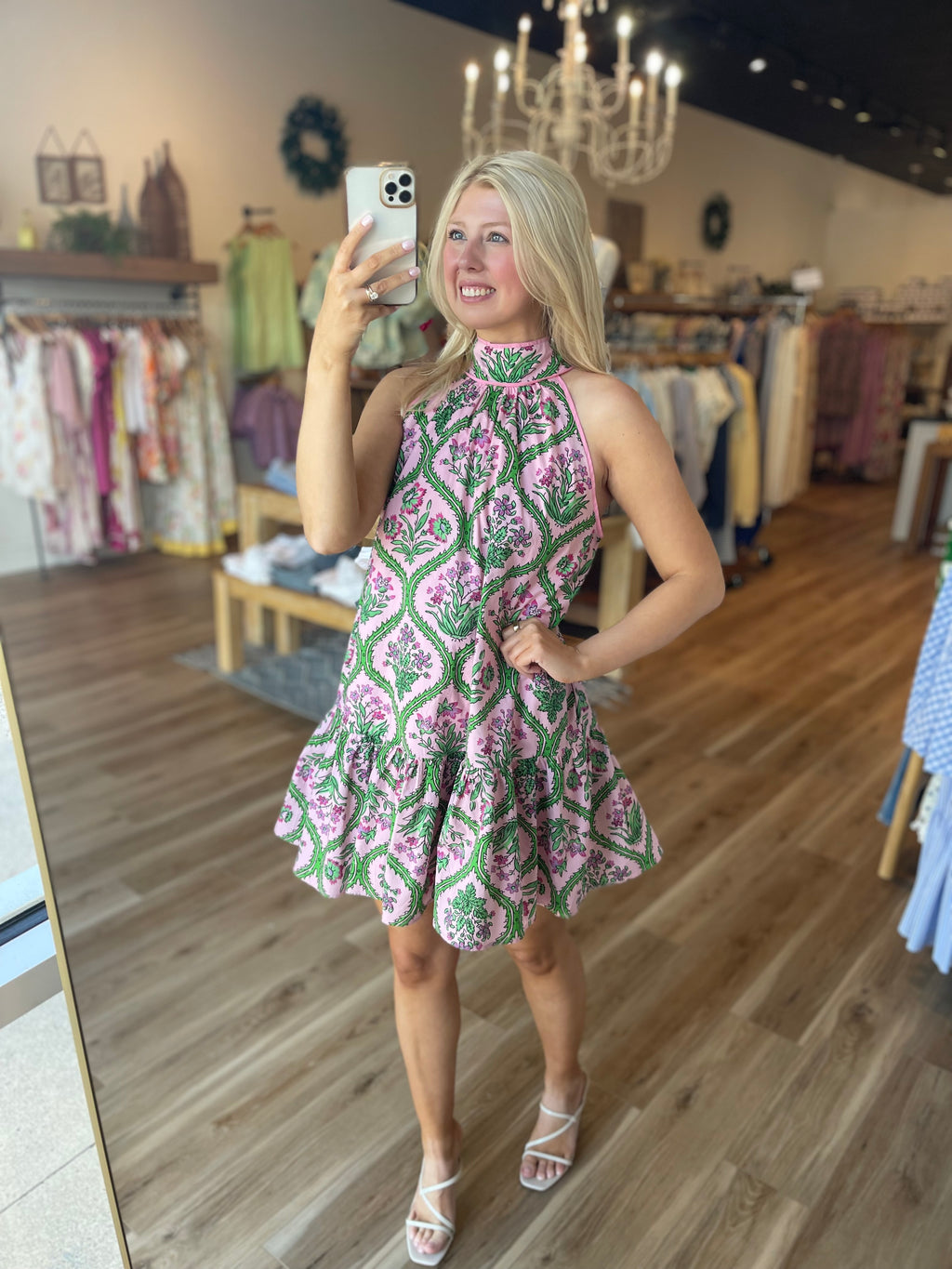Botanical Mini Dress