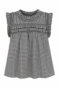 Autumn Gingham Blouse