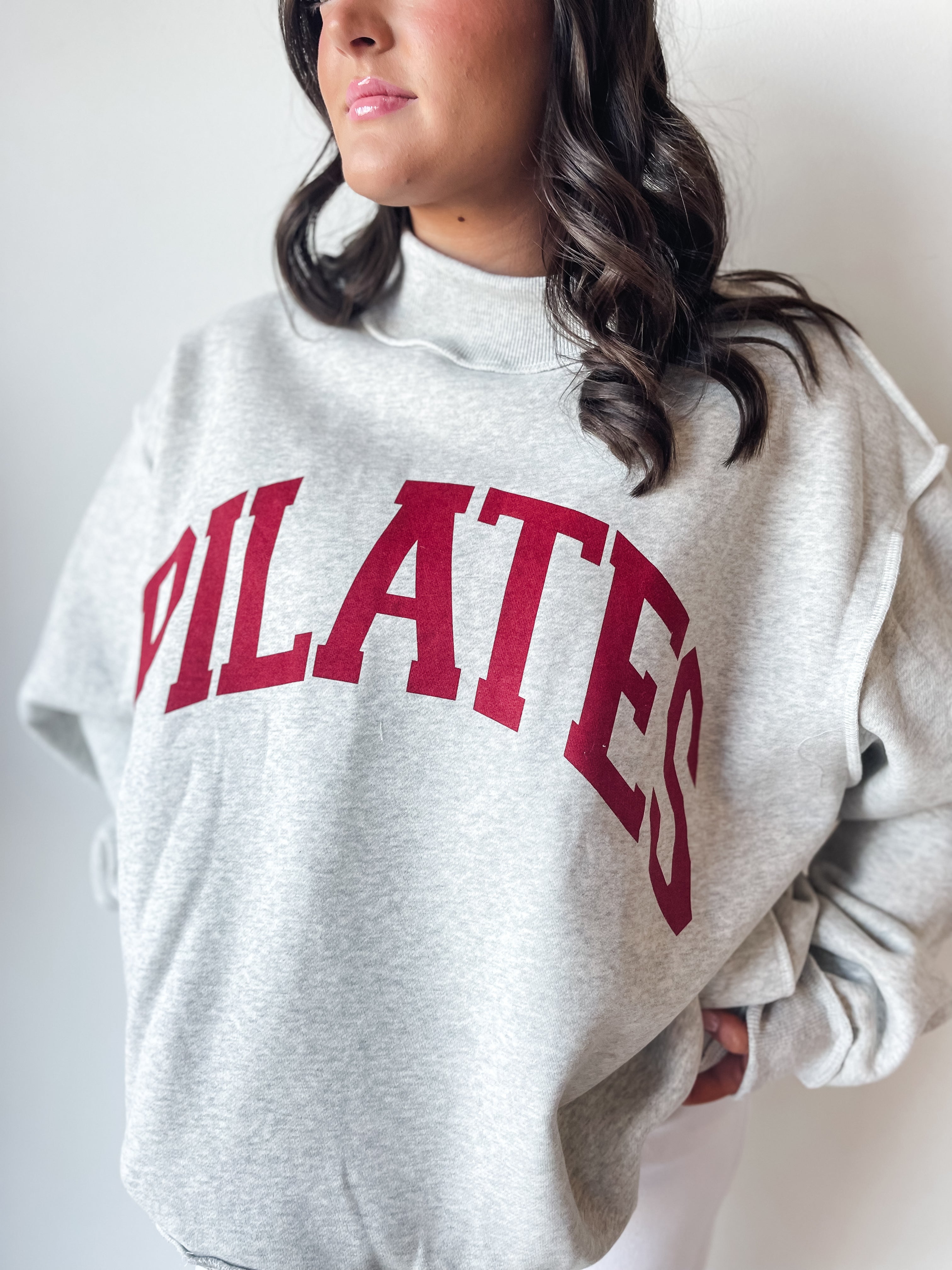 'Pilates' Reversible Mock Neck