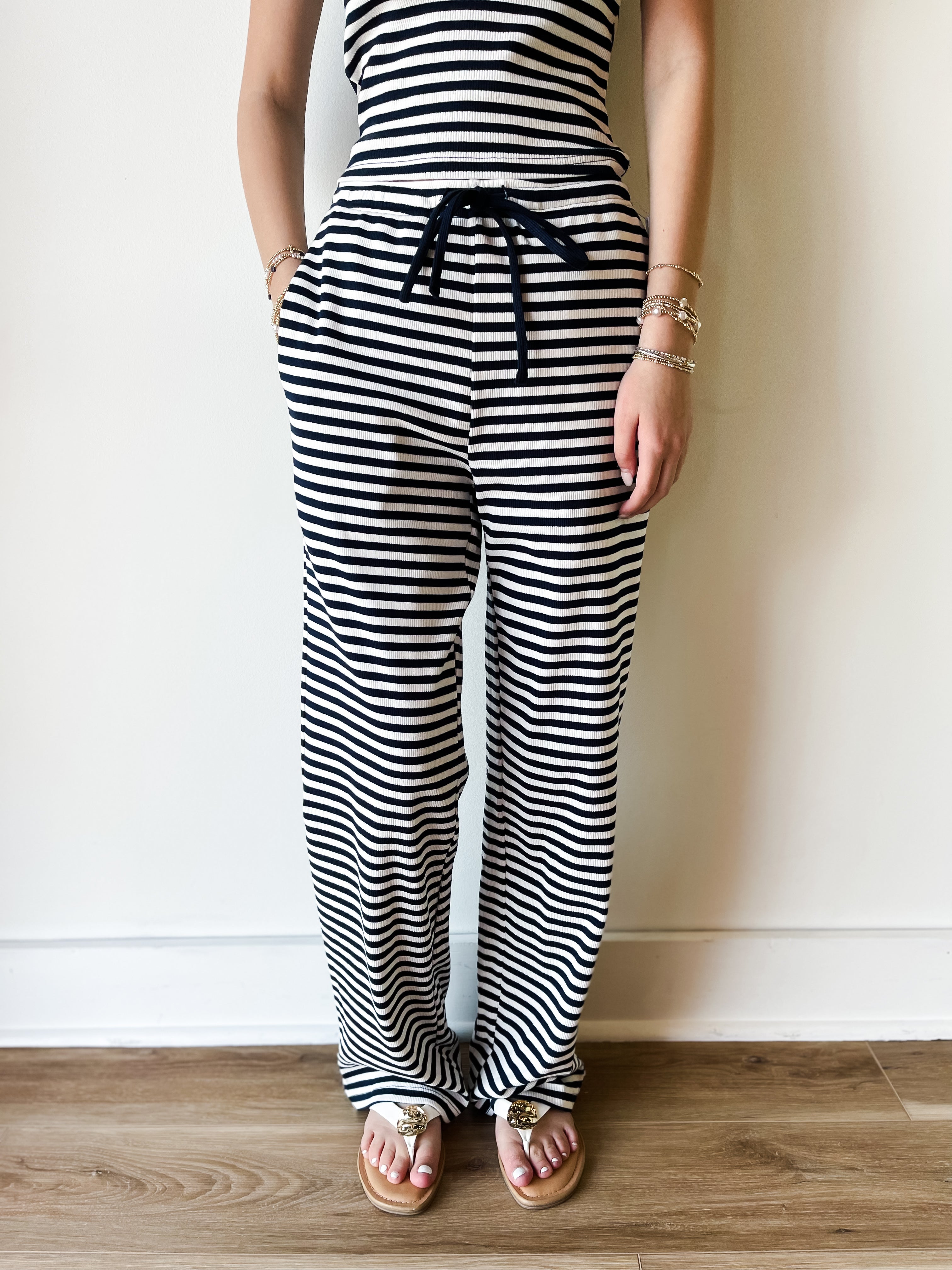 Harper Striped Pants